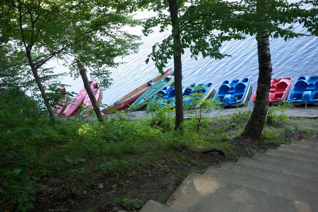 Plymouth Rock Camping Resort Basic Cabin Elkhart Lake Eksteriør billede